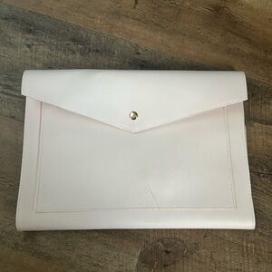 Glass Ladder & Co | Megan Vegan Leather Portfolio Clutch